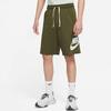 Nike As Nike Sportswear Spe Ft Alumni Short Logo 'Olive Green' Men's DM6818-326