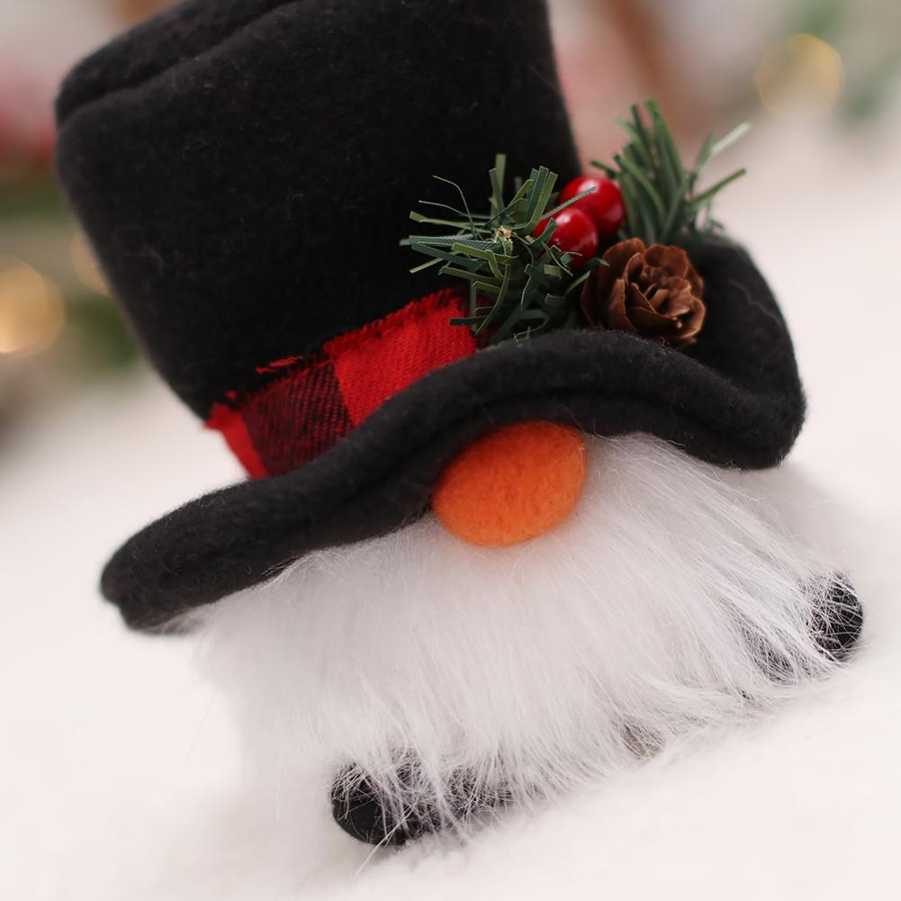 Weihnachts Schneemann Wichtel Plüsch Leuchtende Puppe Weihnachtsdekorationen Heimdeko Geschenke