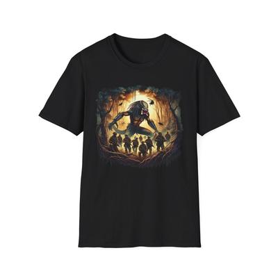 Dschungel-Raubtier T-Shirt – Ultimatives Jäger-Grafik-T-Shirt