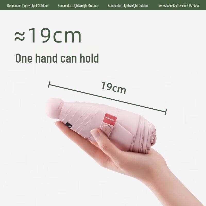 beneunder Portable UV Protection Capsule Umbrella