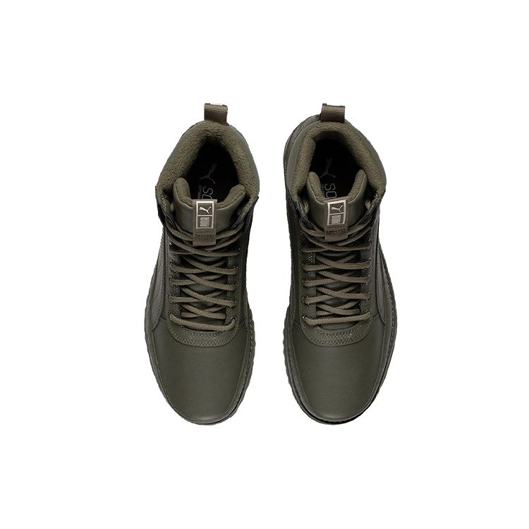 Puma Desierto V2 WTR Rubber High-Top Sneakers Unisex Sneakers Military-Green 380754-02