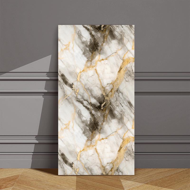 Self-Adhesive Waterproof PVC Wall Stickers: Imitation Marble & Aluminum-Plastic Panels