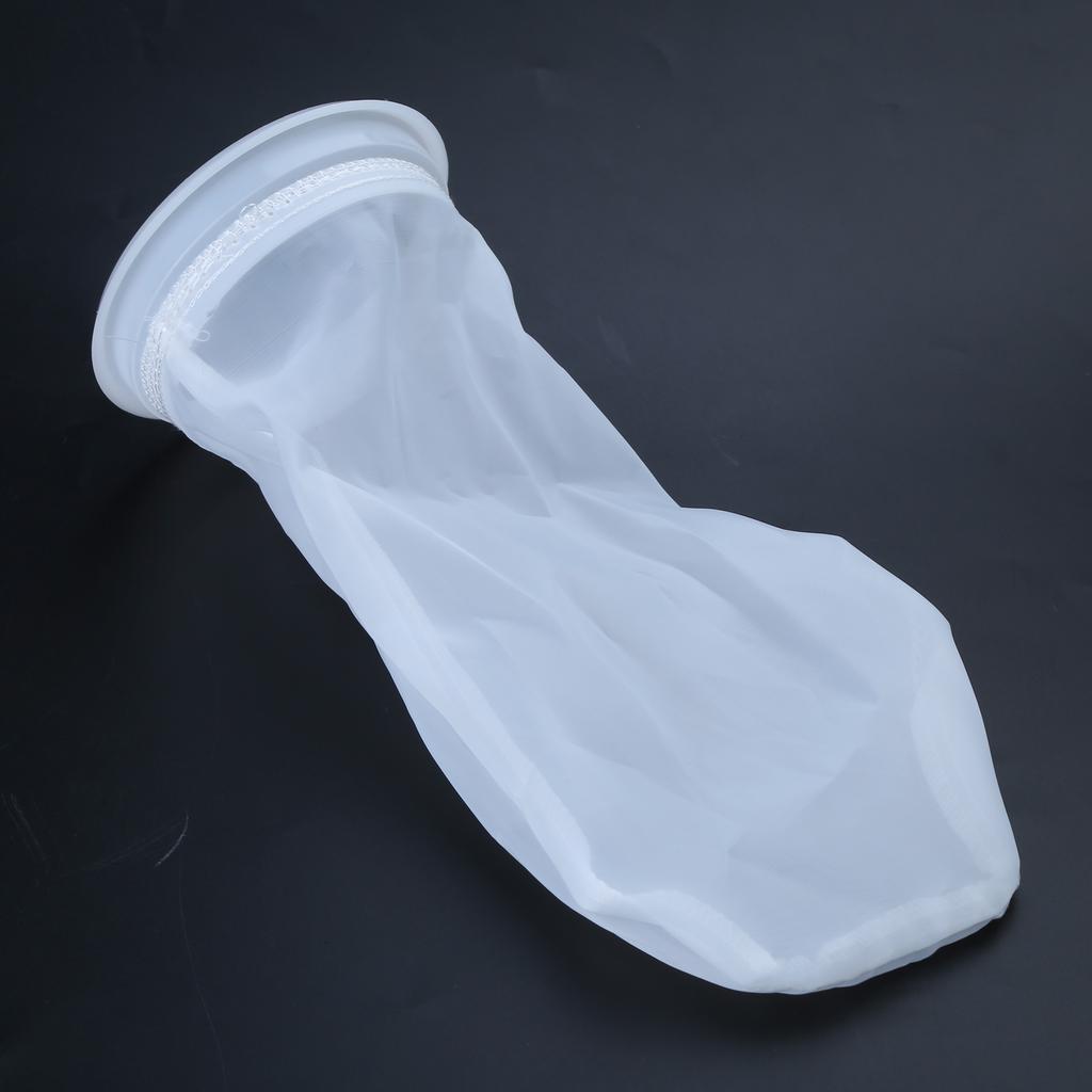 4 Inch Ring Filter Socks 200 Micron Aquarium Nylon Filter Bags 4 In Ring By 10 In Long Fish for Tank Filter Accessories