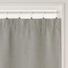 MUJI And Dobby Weave 100cm Wide X 178cm 84759215 Flame-Retardant Light-Blocking Non-Pleated Curtains, Long, Beige,