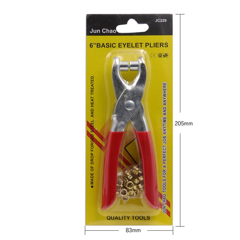 

4 мм Дырокол и клепальные плоскогубцы с бесплатными пряжками