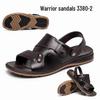 Shanghai Warrior Men's Thick-Soled Non-Slip Outdoor Sandals - Summer-Ready, Wear-Resistant, and Soft-Soled for Middle-Aged Dads.