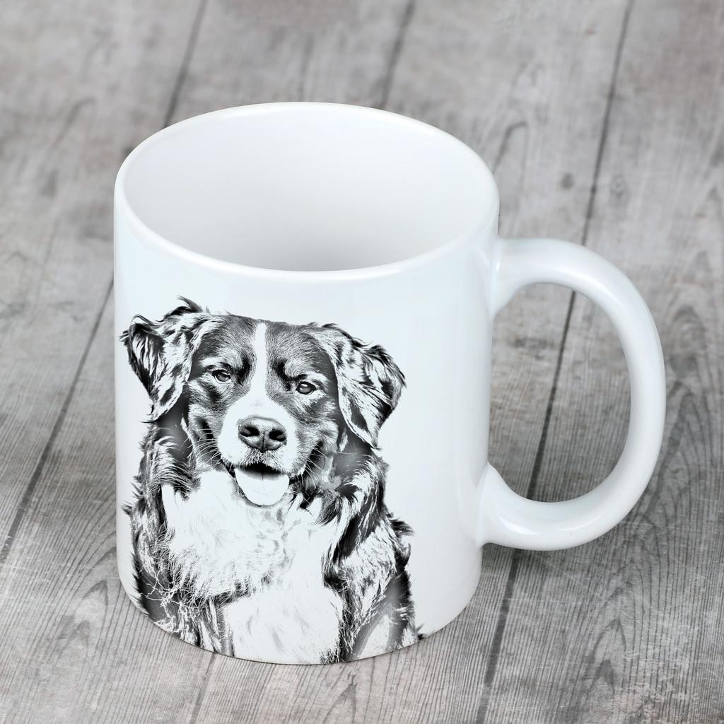 Bernese Mountain Dog, Berner Sennenhund - cup with a dog, cup with a photo, personalized gift from the Art-Dog brand