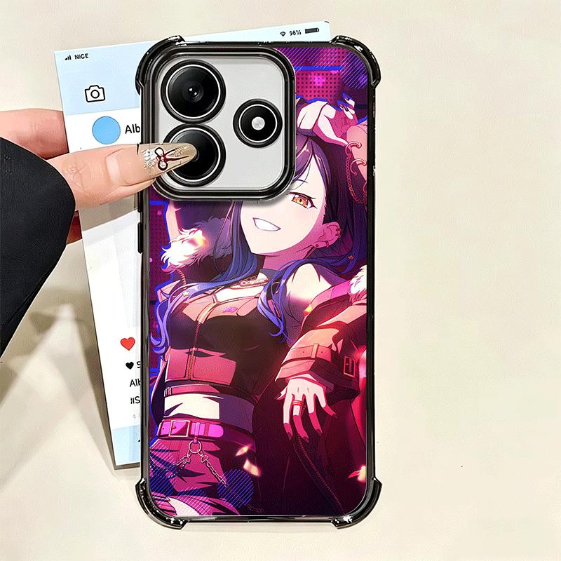 Shiraishi An Music Game Soft Phone Case For Xiaomi Poco X7 X8 Pro Max X6 X5 X3 F8 Ultra F7 M8 M7 M5S Redmi 15C 15A 15 14C 13C 12