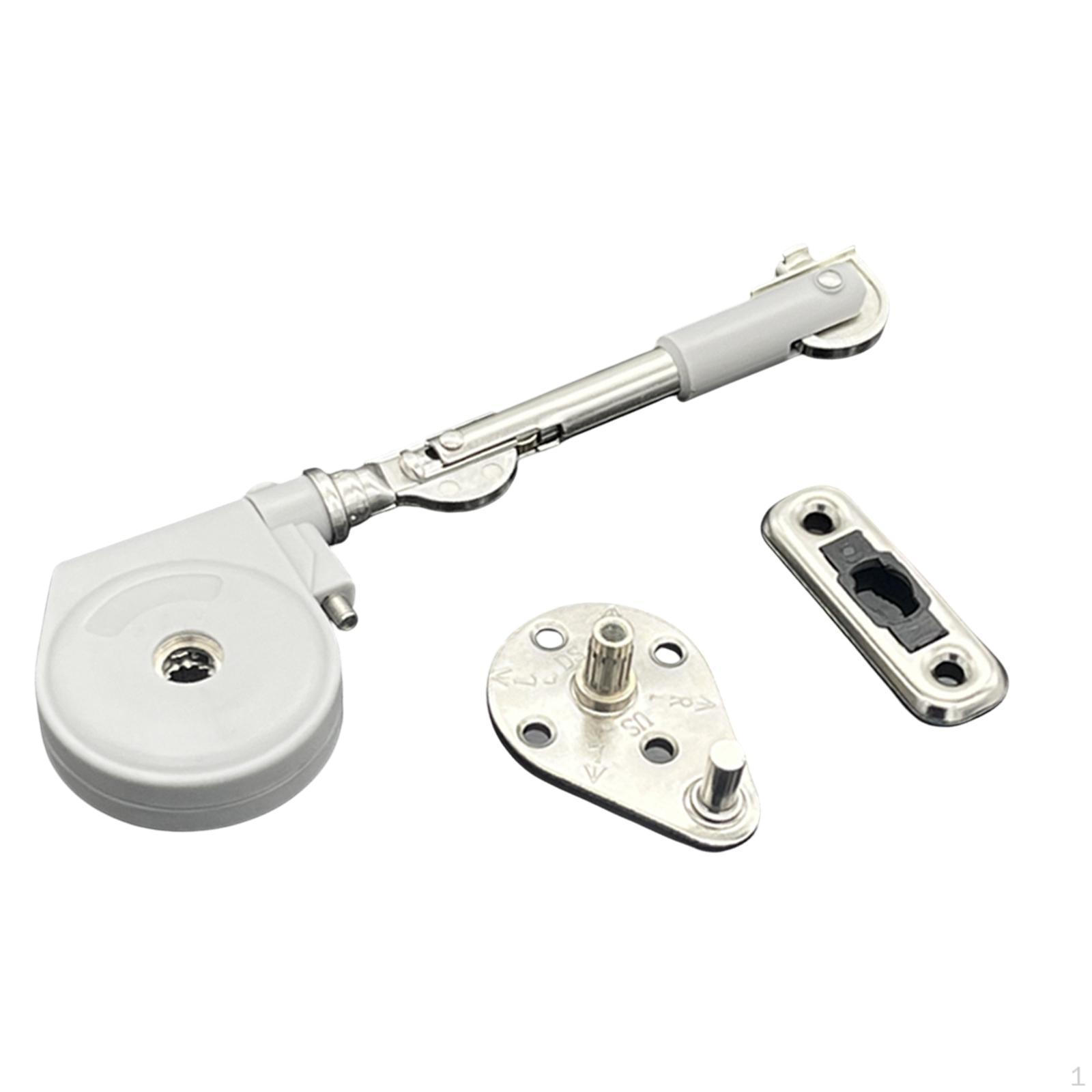 Петля дверцы шкафа Поддержка крышки Плавное открытие/закрытие Шкаф Гардероб Тяжелонагруженная Пневматическая Flip Up Short Arm