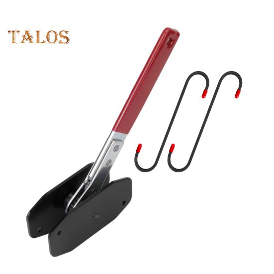 

Инструмент для тормозного суппорта Универсальный инструмент для сжатия поршневого суппорта дискового тормоза с 2 крючками для тормозного суппорта Пресс для тормозного суппорта Тормозной инструмент с храповым механизмом на 360 градусов красный