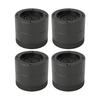 Sofa Leg Lifts 4 Pack Furniture Lifts with 6 Cm Height and Recessed Top for Dressers, Cabinets, Tables and Sofas