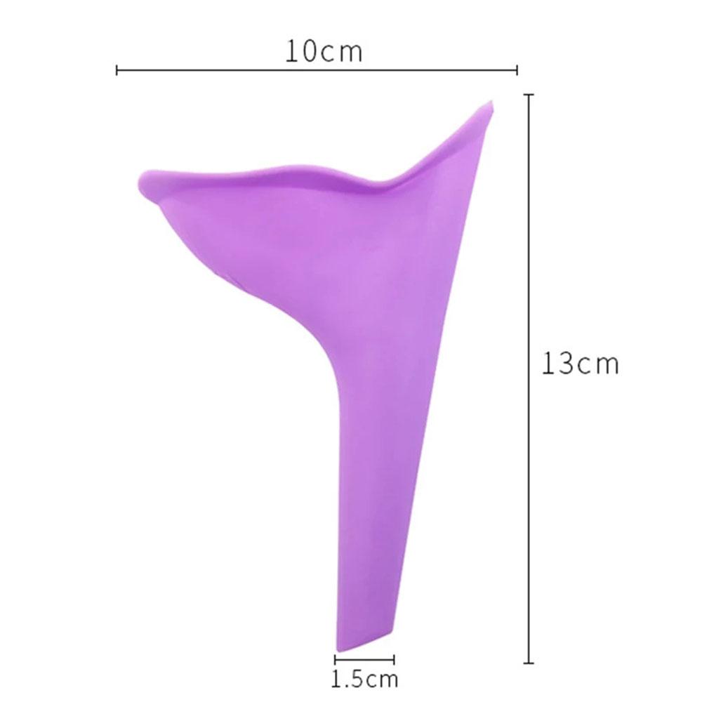 Women Urinal Emergency Latest Design Field Outdoor Travel Camping Handheld Female Urinal Gentle Silicone Urination Device Stand Up