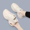 Sneakers, women's shoes, spring and autumn, new single shoes, platform inside, heightened women's casual dad shoes