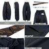 Kobe Lettuce Gürtel Gerundet Tonneau Weit Eleganter Stil Grau Damen Krawattenstil Hose, Frühling, Sommer, Herbst, Winter, Bein, Bein, Gürtel, Krawatte, Falte, Lässig,