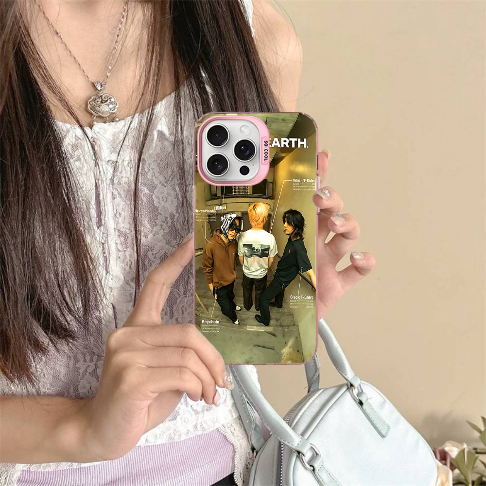W-Wave To Earth Band Phone Case For IPhone 17 16 15 14 13 Pro Max Plus Matte Color Back Cover