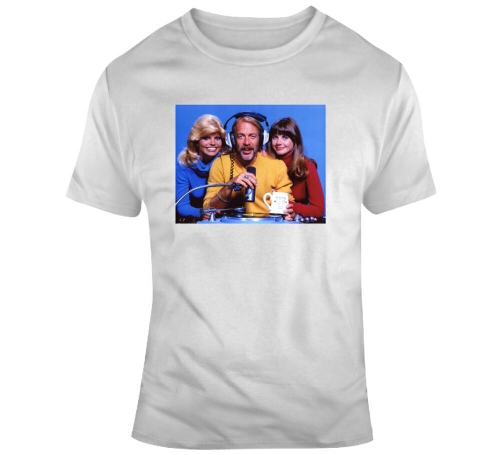 Wkrp In Cincinnati Johnny Fever Loni 70s Tv Fan T Shirt