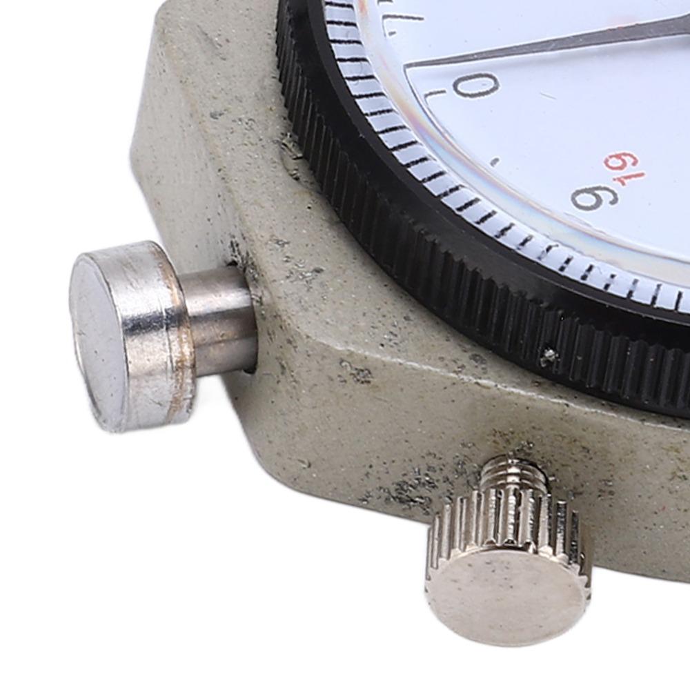 Pointer Display Thickness Micrometer 0-20mm Range Portable Thickness Meter  For Fabrics
