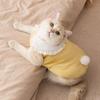Warm Fleece-Lined Dog Vest With Ribbed Collar Small To Medium Breeds Corduroy Cotton Padded Pet Sweater