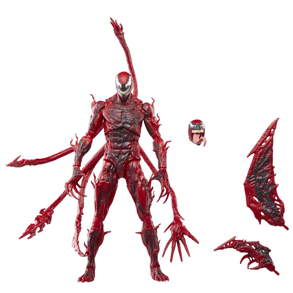 Hasbro Marvel Legends Series Let There Be Carnage Carnage Collectible Action Figure F9009 Authentic Venom 6-inch (15cm)