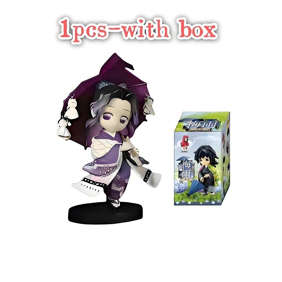 Demon Slayer Tanjiro Kamado Nezuko anime cartoon figure blind box creative statue model ornament surprise gift box