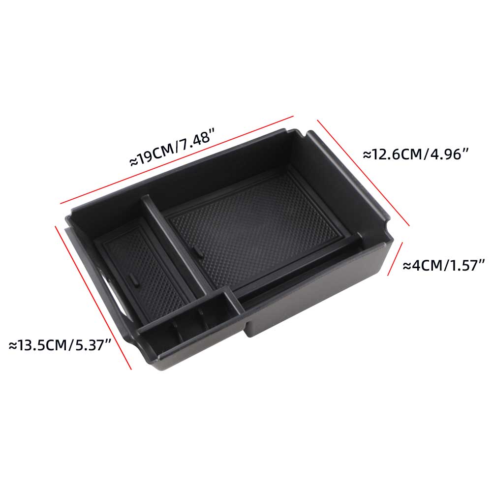 ABS Armrest Storage Box for Mercedes Gle W167 Gls X167 Benz Gle 450 Center Console Supplies 2020-23 Gle350 Cut Amg 350d Accessories