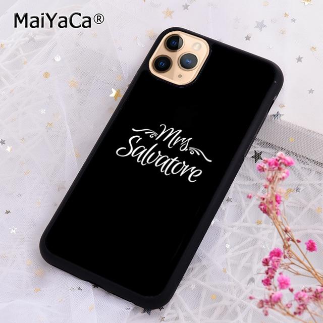 MaiYaCa Vampire Diaries DAMON Stefan Salvatore Phone Case For iPhone 17 Air 16 16e 15 14 Plus 11 12 13 Pro Max Cover Coque