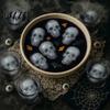 Ghostly Food Decoration Skull Cake Mold with 20 Cavity, Halloween Theme, Silicone Non-Stick Candy DIY Pudding Jelly Mold, Realistic 3D Tray for Baking