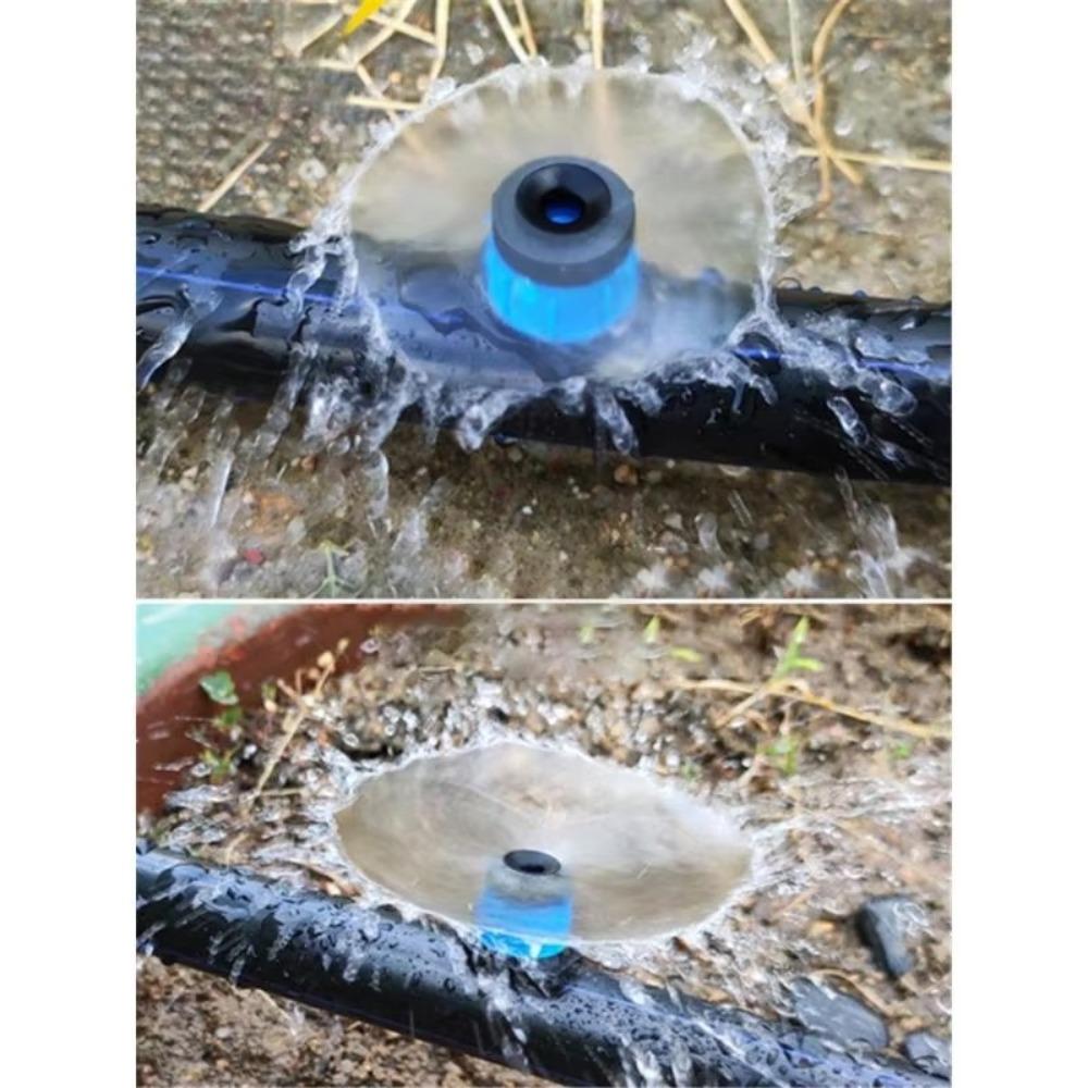 50PCS New 360 Degre Water Dropper Head Garden Watering Adjustable Irrigation Drippers Irrigation Adjustable Sprinkler Flow Head