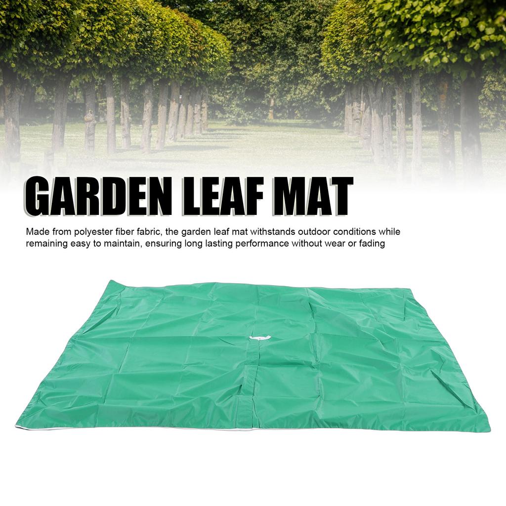 Garden Leaf Mat Lawn Leaves Debris Collection Pad Tree Watering Retention Cover for Outdoor Use
