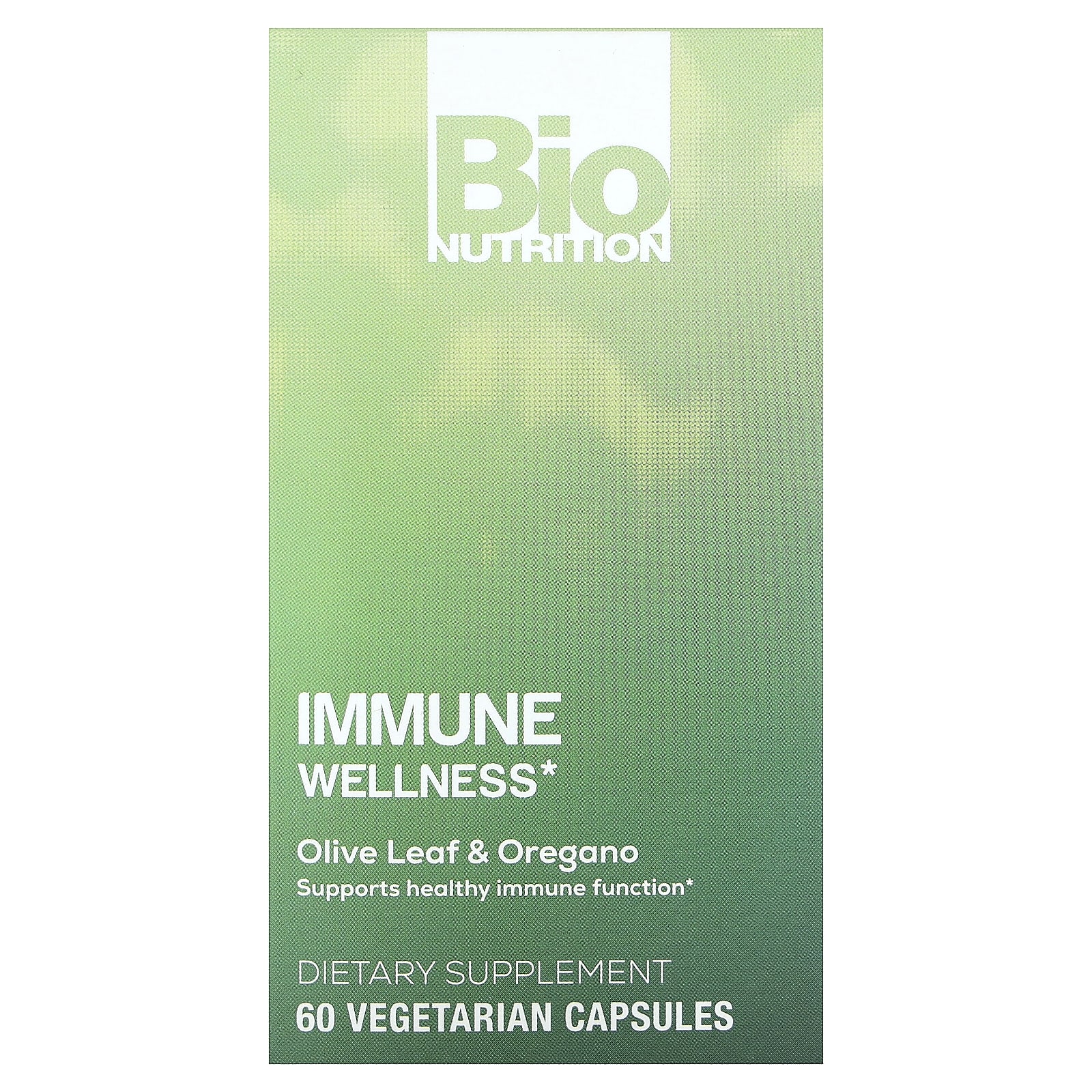 

Immune Health, Olive Leaf & Oregano, 60 Veggie Caps