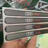 3D Car Door Bowl Door Handle Protective Sticker Rearview Mirror Carbon Fiber Drop Adhesive Sticker For B  Car Accessories