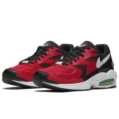 Air Max 2 Light Schwarz Rot Elektrogrün AO1741-003
