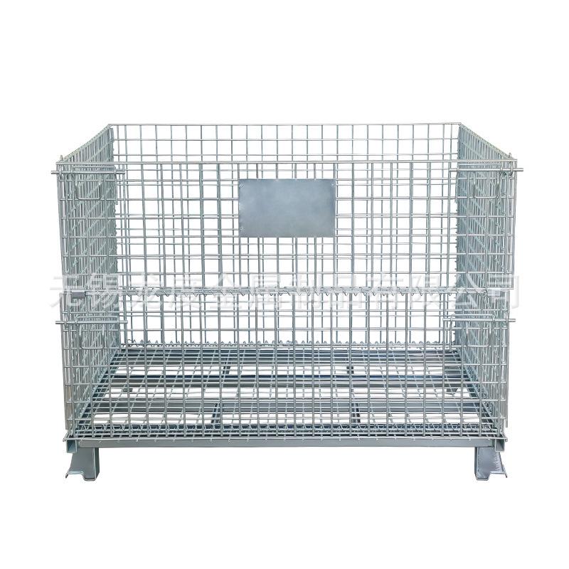 Mobile Metal Storage Cage with Iron Frame