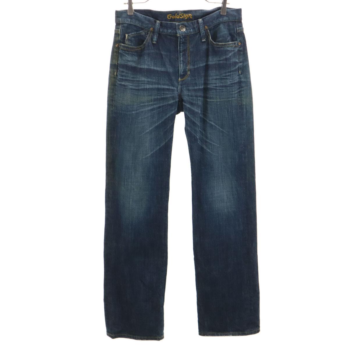 

GOLDSIGN сделано в Японии Джинсы w31 Индиго синие джинсы Женские Б/У