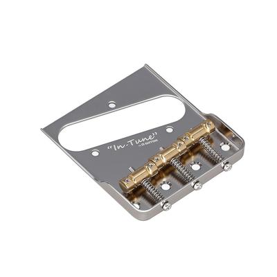 Chrome TL-type Bridge, In-Tune Saddles, (PBS-TC1SC) BS-TC1S-C