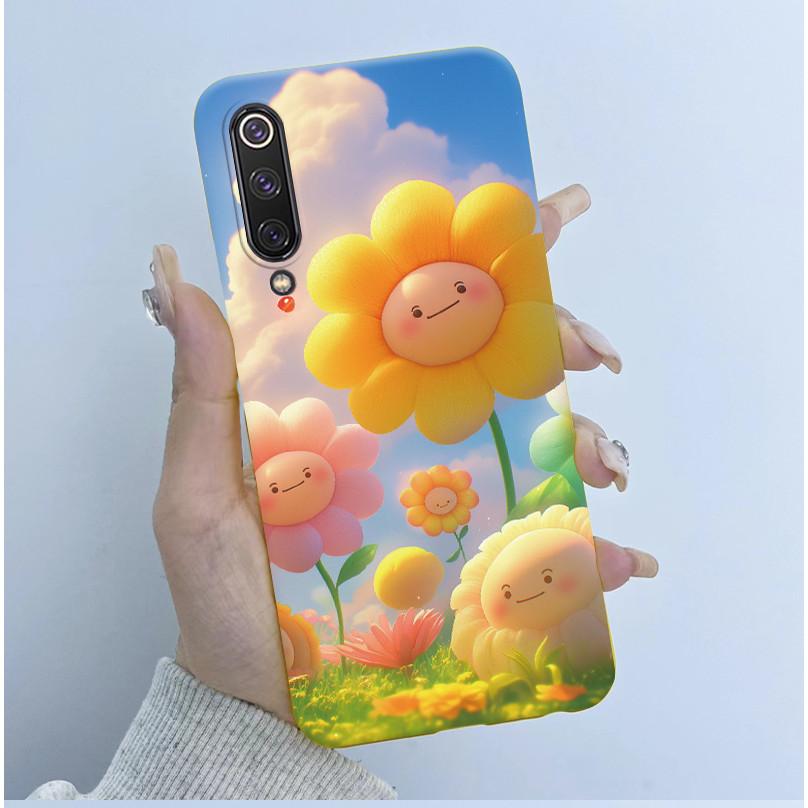 For Xiaomi Mi 9 SE Case Cute Cartoon Panda New Patterned Silicone Matte Soft Protection Cover For Xiaomi Mi 9 Mi9 SE Phone Cases