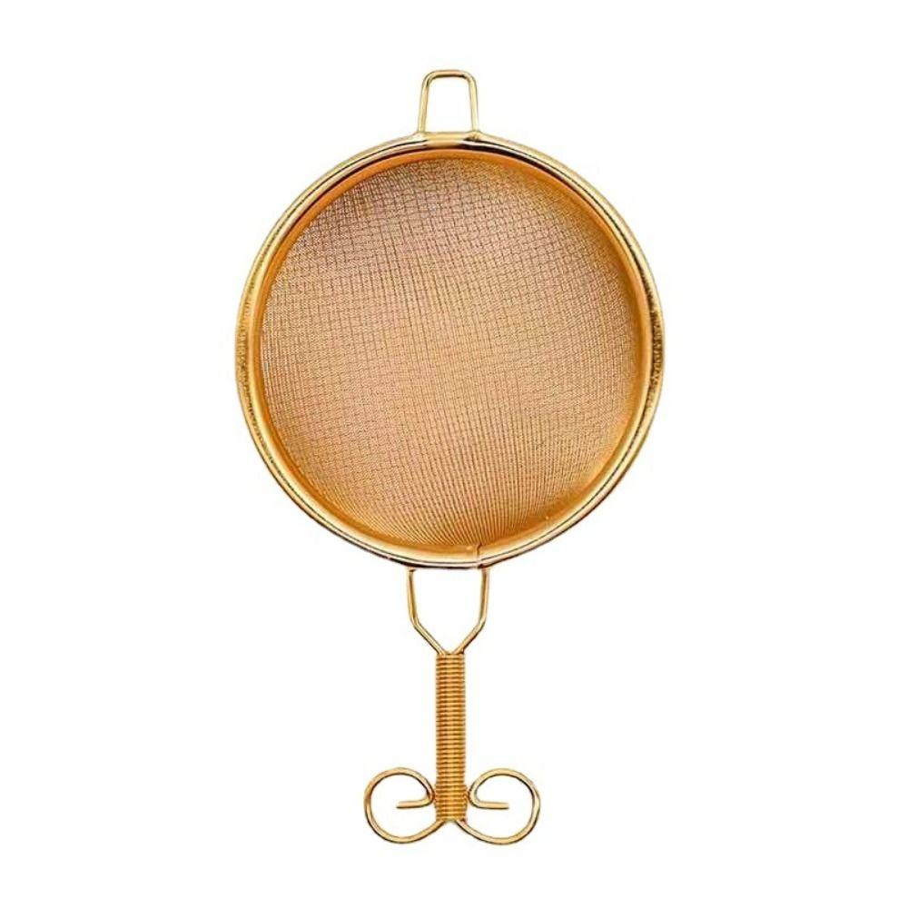Cone Shaped Tea Strainer Stainless Steel Wire Skimmer Spoon Hand Small Mini Sieve  Vegetable