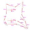 Yibuy White 11Hole Wired Plate Pickguard for HH Humbucker Guitar