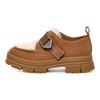 Ugg Ashton Leather Comfortable Casual Thick Sole Shoes Women Shoes Brown 1134850-CHE