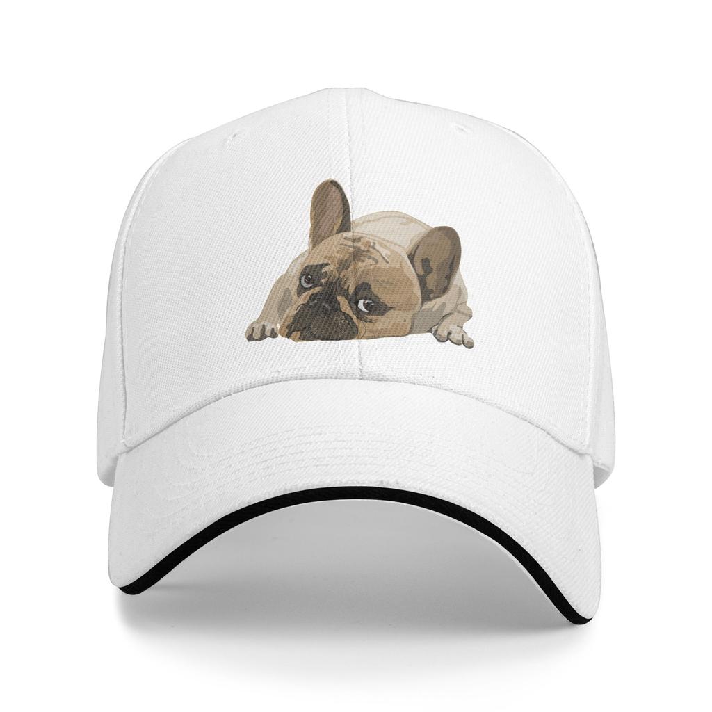 Custom Fashion French Bulldog Baseball Cap WoUnisex Unisex Adjustable Unisex Frenchie Dog Dad Hat Spring Sun Hat