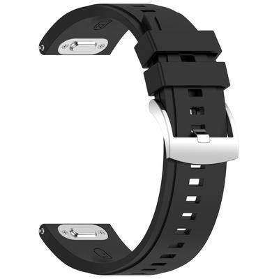 Jednobarevný řemínek k hodinkám pro Huawei Watch GT 6/GT 5 Pro/GT 5 46mm Silikonový řemínek s rychloupínáním