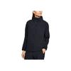 Under Armour Training Water-Resistant Breathable Loose Woven Jacket Women Jackets Black 1351928-001