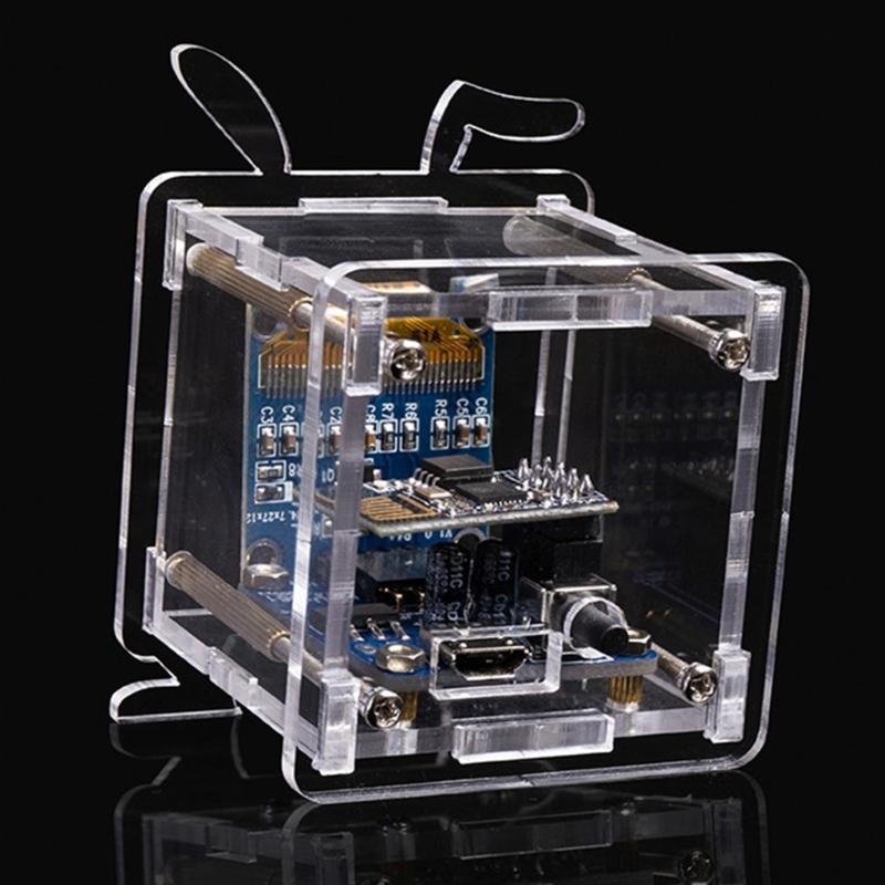 WiFi Clock Module OLED Splay Y Time Date Temperature Humidity Weather Forecast Indicator DC5V Clock