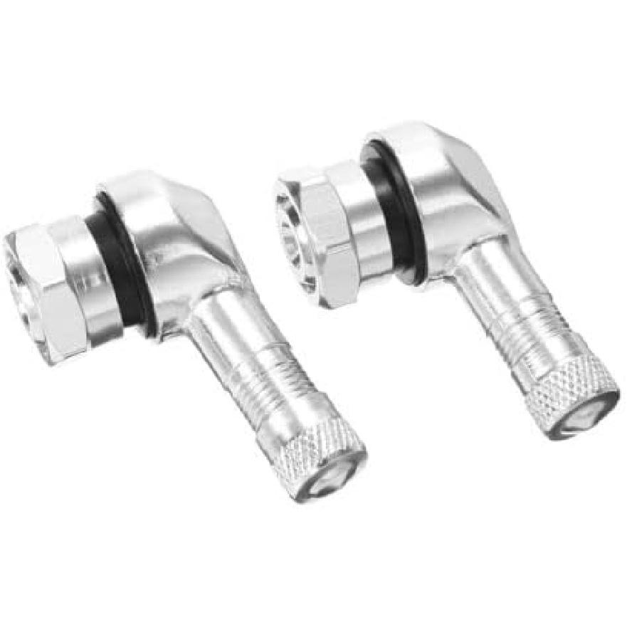 

2 Motorcycle parts CNC Aluminum 11.3 Millimeter Tire Valve Stem 90 Bevel Angle(Blue) серебряный