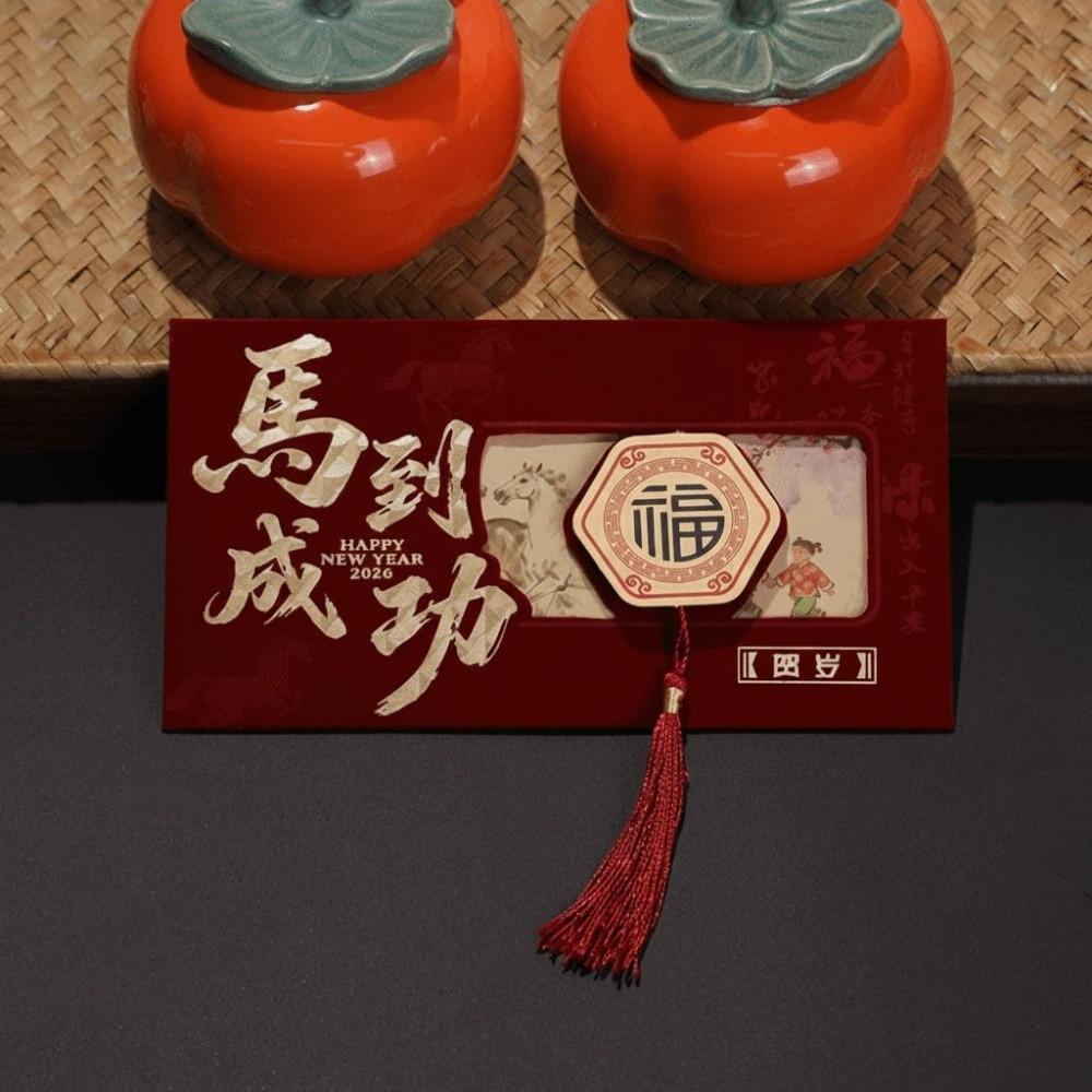 Thickened Red Packets Chinese Style Hongbao Lucky Pocket Red Envelope  Party