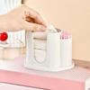 Dustproof Cotton Ball Holder Large Capacity Cotton Swabs Storage Box  Office Supplies