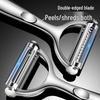 Deepur Zinc Alloy Dual-Use Peeler and Shredder
