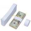 W89C 300 Pcs Money Paper Ribbons Adhesive Money Bands Blank Cash Band Straps