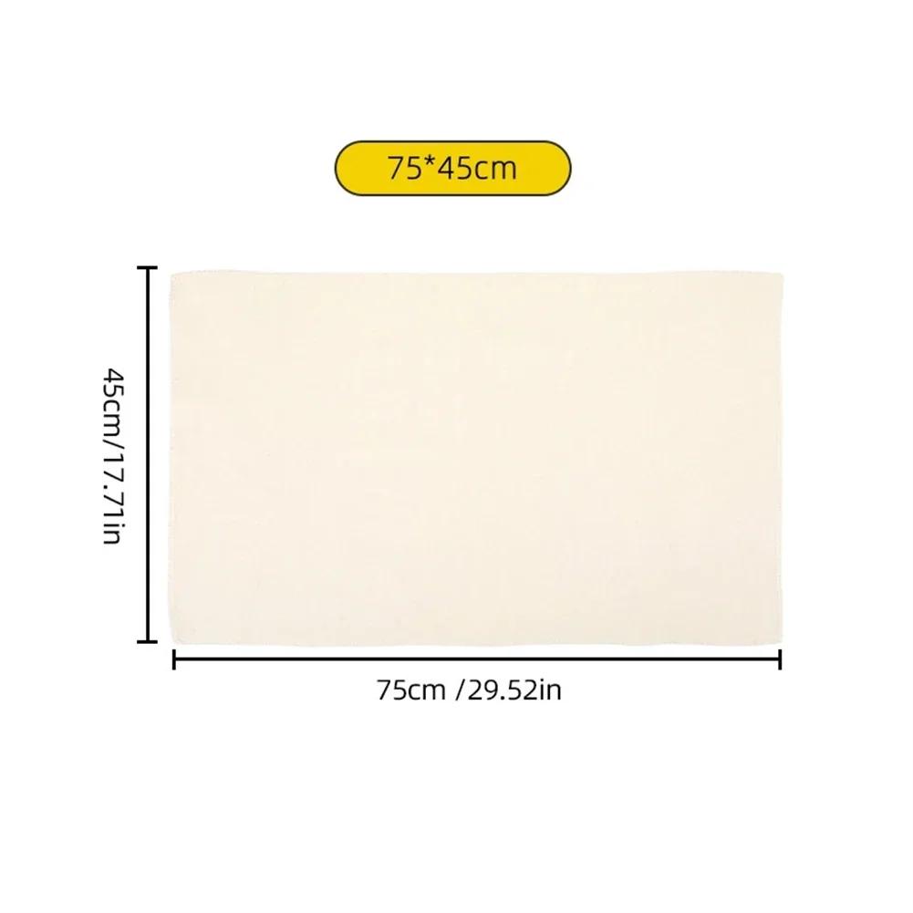 5pcs Fermented Cloth Dough Bakers Pans Bakers Dough Couche Cotton Pastry Proofing Cloth Baking French-Bread Baguettes Loafs