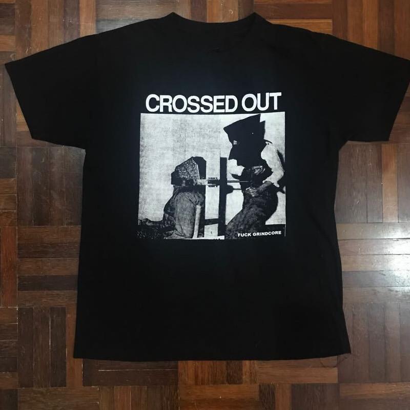 Collection CROSSED OUT Band Gift For Fan Black All Size T-Shirt AR953 Unisex T-Shirt S